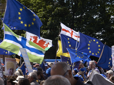 Image courtesy of Keith Selmes many flags